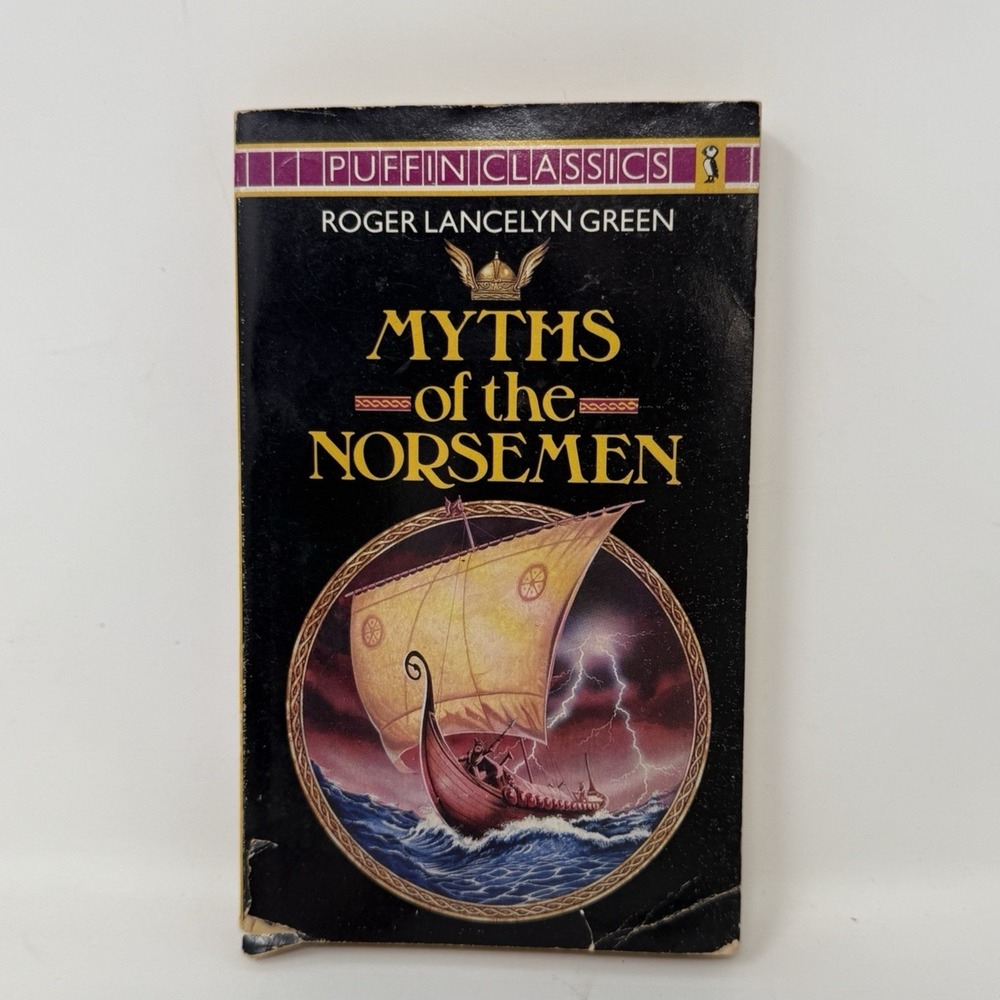 The Myths of the Norsemen by Roger Lancelyn. Green Paperback Softback